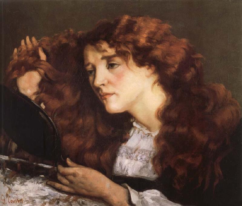 Gustave Courbet Portrait de JO.La Belle Irlandaise China oil painting art